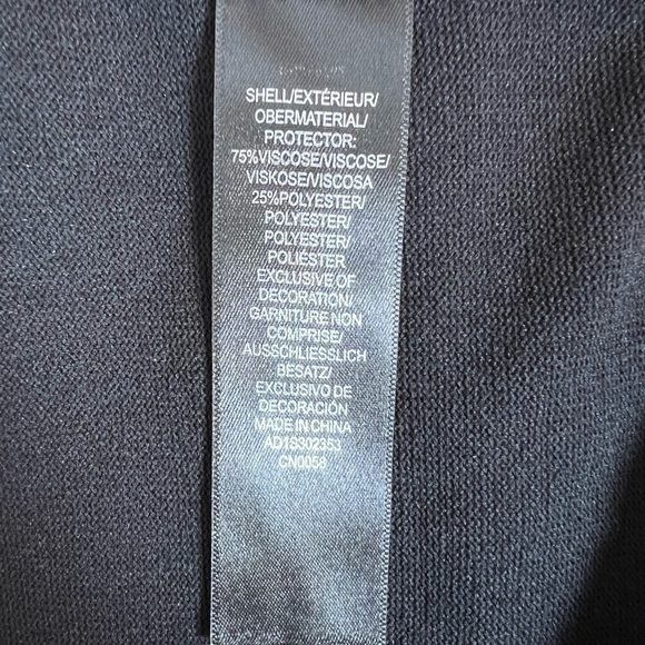 ADRIANNA PAPELL Black Pearl-Embellished Women's Top/size M - Picture 7 of 11